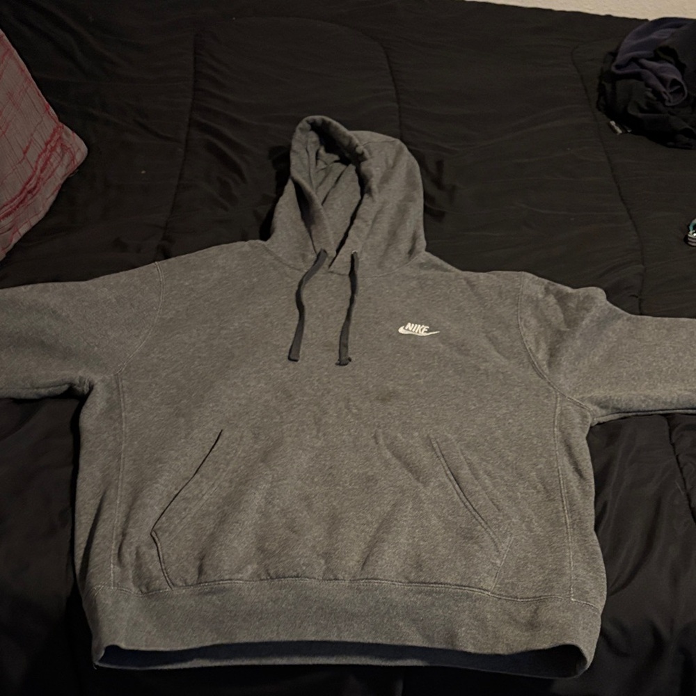 Nike Men's Charcoal Hoodie